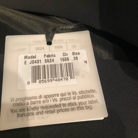 Moschino Couture Black Dress IT 38 or US 4. Made in Italy - Picture 8 of 10